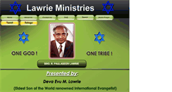 Desktop Screenshot of lawrieministries.net