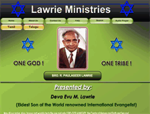 Tablet Screenshot of lawrieministries.net